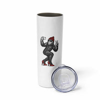 Funny Sexy Bigfoot Selfie Skinny Tumbler Sasquatch Lover Gift