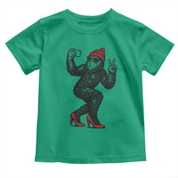 Funny Sexy Bigfoot Selfie Toddler T Shirt Sasquatch Lover Gift
