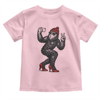 Funny Sexy Bigfoot Selfie Toddler T Shirt Sasquatch Lover Gift