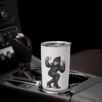 Funny Sexy Bigfoot Selfie Tumbler Cup Sasquatch Lover Gift