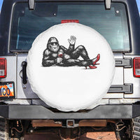 Funny Sassquatch Sexy Spare Tire Cover Bigfoot With Cocktail Party Humor - Wonder Print Shop