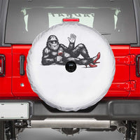 Funny Sassquatch Sexy Spare Tire Cover Bigfoot With Cocktail Party Humor - Wonder Print Shop