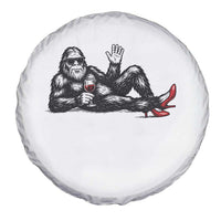 Funny Sassquatch Sexy Spare Tire Cover Bigfoot With Cocktail Party Humor - Wonder Print Shop