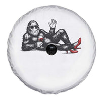 Funny Sassquatch Sexy Spare Tire Cover Bigfoot With Cocktail Party Humor - Wonder Print Shop