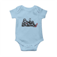 Funny Sassquatch Sexy Baby Onesie Bigfoot With Cocktail Party Humor - Wonder Print Shop