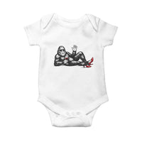 Funny Sassquatch Sexy Baby Onesie Bigfoot With Cocktail Party Humor - Wonder Print Shop