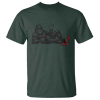 Funny Sassquatch Sexy T Shirt Bigfoot With Cocktail Party Humor - Wonder Print Shop