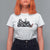 Funny Sassquatch Sexy T Shirt For Women Bigfoot With Cocktail Party Humor - Wonder Print Shop