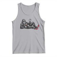 Funny Sassquatch Sexy Tank Top Bigfoot With Cocktail Party Humor - Wonder Print Shop