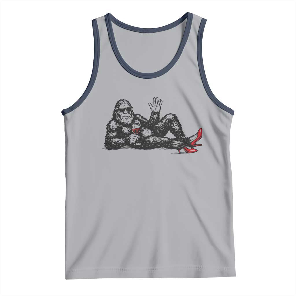 Funny Sassquatch Sexy Tank Top Bigfoot With Cocktail Party Humor - Wonder Print Shop