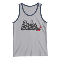 Funny Sassquatch Sexy Tank Top Bigfoot With Cocktail Party Humor - Wonder Print Shop