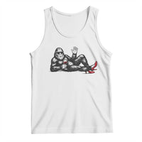 Funny Sassquatch Sexy Tank Top Bigfoot With Cocktail Party Humor - Wonder Print Shop