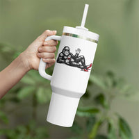 Funny Sassquatch Sexy Tumbler With Handle Bigfoot With Cocktail Party Humor