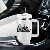 Funny Sassquatch Sexy Tumbler With Handle Bigfoot With Cocktail Party Humor