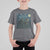 Funny Bigfoot Painting Starry Night Art Parody Gift T Shirt For Kid - Wonder Print Shop
