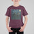 Funny Bigfoot Painting Starry Night Art Parody Gift T Shirt For Kid - Wonder Print Shop
