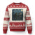 Funny Bigfoot Painting Starry Night Art Parody Gift Ugly Christmas Sweater - Wonder Print Shop
