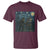 Funny Bigfoot Painting Starry Night Art Parody Gift T Shirt - Wonder Print Shop