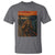 Funny Bigfoot And Alien T Shirt Parody The Scream Art Meme Gift - Wonder Print Shop