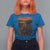 Funny Bigfoot And Alien T Shirt For Women Parody The Scream Art Meme Gift - Wonder Print Shop
