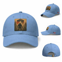 Samurai Bigfoot Baseball Cap Japanese Vintage Ukiyoe Style