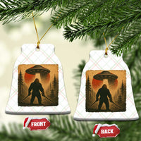 Samurai Bigfoot Ceramic Ornament Japanese Vintage Ukiyoe Style - Wonder Print Shop