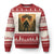 Samurai Bigfoot Ugly Christmas Sweater Japanese Vintage Ukiyoe Style - Wonder Print Shop