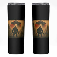 Samurai Bigfoot Skinny Tumbler Japanese Vintage Ukiyoe Style