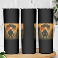 Samurai Bigfoot Skinny Tumbler Japanese Vintage Ukiyoe Style