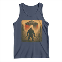Samurai Bigfoot Tank Top Japanese Vintage Ukiyoe Style - Wonder Print Shop