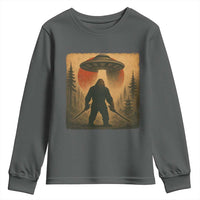 Samurai Bigfoot Youth Sweatshirt Japanese Vintage Ukiyoe Style - Wonder Print Shop