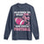 In October We Wear Pink And Watch Football Long Sleeve Shirt Breast Cancer Awareness Gift - Wonder Print Shop