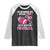 In October We Wear Pink And Watch Football Raglan Shirt Breast Cancer Awareness Gift - Wonder Print Shop