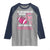 In October We Wear Pink And Watch Football Raglan Shirt Breast Cancer Awareness Gift - Wonder Print Shop