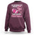 In October We Wear Pink And Watch Football Sweatshirt Breast Cancer Awareness Gift - Wonder Print Shop
