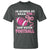 In October We Wear Pink And Watch Football T Shirt Breast Cancer Awareness Gift - Wonder Print Shop