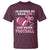In October We Wear Pink And Watch Football T Shirt Breast Cancer Awareness Gift - Wonder Print Shop