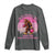 In October We Wear Pink Football Long Sleeve Shirt Support Breast Cancer Awareness - Wonder Print Shop