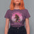 In October We Wear Pink Football T Shirt For Women Support Breast Cancer Awareness - Wonder Print Shop