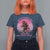 In October We Wear Pink Football T Shirt For Women Support Breast Cancer Awareness - Wonder Print Shop