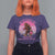 In October We Wear Pink Football T Shirt For Women Support Breast Cancer Awareness - Wonder Print Shop