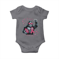 Funny Bigfoot Football Baby Onesie Breast Cancer Awareness Gift - Wonder Print Shop