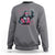 Funny Bigfoot Football Sweatshirt Breast Cancer Awareness Gift - Wonder Print Shop