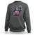 Funny Bigfoot Football Sweatshirt Breast Cancer Awareness Gift - Wonder Print Shop