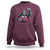 Funny Bigfoot Football Sweatshirt Breast Cancer Awareness Gift - Wonder Print Shop