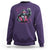 Funny Bigfoot Football Sweatshirt Breast Cancer Awareness Gift - Wonder Print Shop
