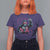Funny Bigfoot Football T Shirt For Women Breast Cancer Awareness Gift - Wonder Print Shop