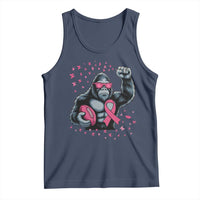 Funny Bigfoot Football Tank Top Breast Cancer Awareness Gift - Wonder Print Shop