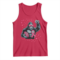 Funny Bigfoot Football Tank Top Breast Cancer Awareness Gift - Wonder Print Shop