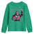 Funny Bigfoot Football Youth Sweatshirt Breast Cancer Awareness Gift - Wonder Print Shop